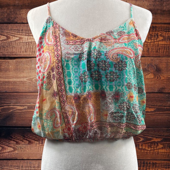Lascana Printed V-Neck Top Womens Size 4‎ - Picture 1 of 9